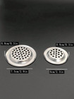 6pcs Stainless Steel Drain Plug Set     Sink Stoppers For Kitchen   Bathroom Use