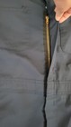 Work Coveralls 44 Regular Navy Blue Zip Front Utility Mechanic Jumpsuit
