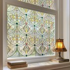3d Stained Glass Window Privacy Film  Decorative Film 23 6x70 8in  Uv Blocking