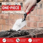 Goldblatt Red Pointing Trowel 6x2-3 4 Upgraded Ground Blade Durable Masonry Tool