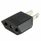 5 Pcs Eu Euro Europe To Us Usa Power Jack Wall Plug Converter Travel Adapter Us