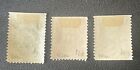 1868  Ii-barre Essays  3 Values  Mh  Vf