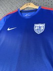 Men   s Nike Team Usa Soccer Jersey National Size Xl Dri-fit 2016 Blue World Cup