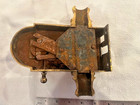 Antique French Gilt Box Lock Or Rimlock