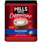 Hills Bros  French Vanilla Cappuccino Instant Coffee Mix  16 Ounce Canister