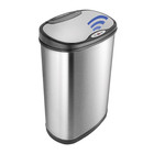 Nine Stars Automatic Kitchen Trash Can  13 2 Gallon Stainless Steel  Motion Sens