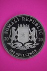 2020 Somali Elephant 100 Shillings 1 Oz  999 Silver Guaranteed Authentic 3063