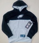 Philadelphia Eagles Youth Sweatpants Hoodie 2 Pc Set S M L Nwt Polyester Black