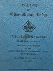 1965 By-laws Of Grand Lodge Of Free   Accepted Masons Booklet Dearborn  Michigan