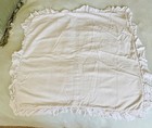 Bella Notte  Ivory Pillow Shams-euro- Cotton Velvet-2 Shams