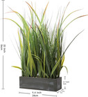 22  Artificial Plants For Indoor Garden Decor - Lifelike Fake Grass