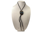 Vintage Navajo Sterling Silver Turquiose Bolo Tie