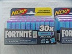 60  2x30 Pack  Official Nerf Fortnite Darts Elite Battle Royale Dart Refills 