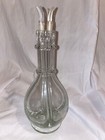 Made In France  Htf 12  Liquor Bottle Decanter 4-chamber W  Original Stoppers