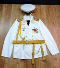 Ceremonial Military Uniform Officer Ussr Navy dress Soviet Naval Uniform 