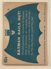 Vintage 1966 Topps Batman Blue Bat Logo  40b Batman Bails Out 