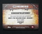 The Walking Dead Season 7  Austin Amelio    dwight    R-dw Relic Card 23 25