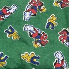 Vtg Hopscotch Green Cowboy Western Print Boys Sweater Sweatshirt 70s 80s 12m