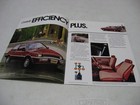1979 Plymouth Champ Car Dealer Sales Brochure Catalog