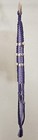 Macrame Cotton Cord Plant Hanger With Wooden Beads   Ring Handmade Purple 27 