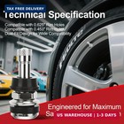 Tr416 Valve Stem  4 Pack Premium Metal Tire Valve Stems For Tubeless Tires  Fits