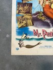 Mr Peabody And The Mermaid  1948  Original Half Sheet Movie Poster 22x28 Litho