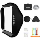 32x32 Inches   80x80cm Portable Foldable Studio Flash Softbox Diffuser Kit Wi   