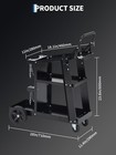     welding Cart 3-tier Welder Welding Cart W  360   Swivel Wheels For Mig tig arc