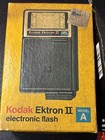 Vintage Lot Of 2 Kodak   Vivitar  Electronic Flash  Accessories Untested