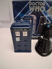 Bbc Doctor Who  Tardis Vs  Dalek Salt   Pepper Set 