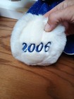 2006 Snowflake Teddy Dan Dee Blue Velvet Lace Girl Bear Nwt