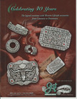 Gist Silversmiths Placerville Ca Print Ad Size 8 x11  Western Lifestyle