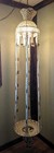 Vintage Macrame Retro Swag Lamp 80  Long With Bottom 19  Diameter Wooden Table 