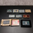 Lot Of  9 Vintage Assorted Zippo Lighters - Various Designs