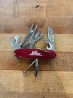 Swiss Army Knife Red Dr  Pepper Multi Tool Scissors Pliers Screwdriver Tweezers