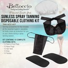 Sunless Tanning Disposable Accessories  Feet Pads Hair Cap Bra Panty Nose Filter