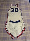 Vintage Basketball Remington Elevators Game Used Worn Jersey Shorts Team Uniform