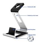 Aluminum Apple Iwatch Iphone X 8 7 6 Stand Charging Dock Station Holder Silver