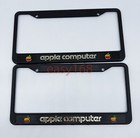 New 2 Vintage Apple Computer License Plate Frames 1980s Employee Owned Mac