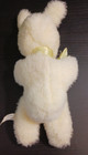Vtg Eden Toys Bunny Rabbit 10  Yellow Plush 60s 70s Baby Toy 0 To 18 Months