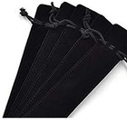 20 Pcs Velvet Drawstring Pen Pouch Sleeve Holder Single Bag Case Pencil    