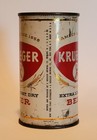 1950 s  Krueger Extra Light Dry Flat Top Beer Can Newark Nj