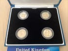 2003 Royal Mint Bridges Pattern   1 Silver Proof Collection     Complete 4-coin Set