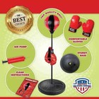 Toyvelt Punching Bag For Kids Boxing Set Includes Kids Boxing Gloves And Punc   