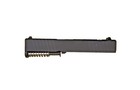 Glock 43 43x Complete Slide W rmsc Cut Fits G43 43x - Black Ported Slide barrel