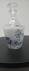 Vintage Luminarc France Liquor Decanter   Multi Color 6 Shot Glass Set Service