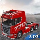 1 14 Kabolite 770s 100 Tractor Truck 6x6 Scania Lorry 2speed Differential Lock