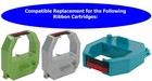 Upunch Hn1000 Hn3000 Compatible Ribbon Cartridge  Hnr10 Hnrg10