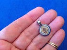 St Benedict Medal Protection Exorcism Saint Medal Two Tone Stainless Steel 