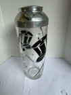 Awesome Vintage 1930   s Glass Cocktail Shaker Putting On The Ritz  Top Hat Gloves